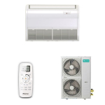 Сплит-система кондиционер напольно-потолочный Hisense AUV-48HR4SC/AUW-48H6SE1 на 140 м²