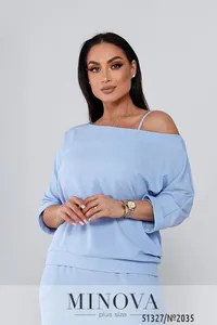 Костюм 2035-голубой Minova