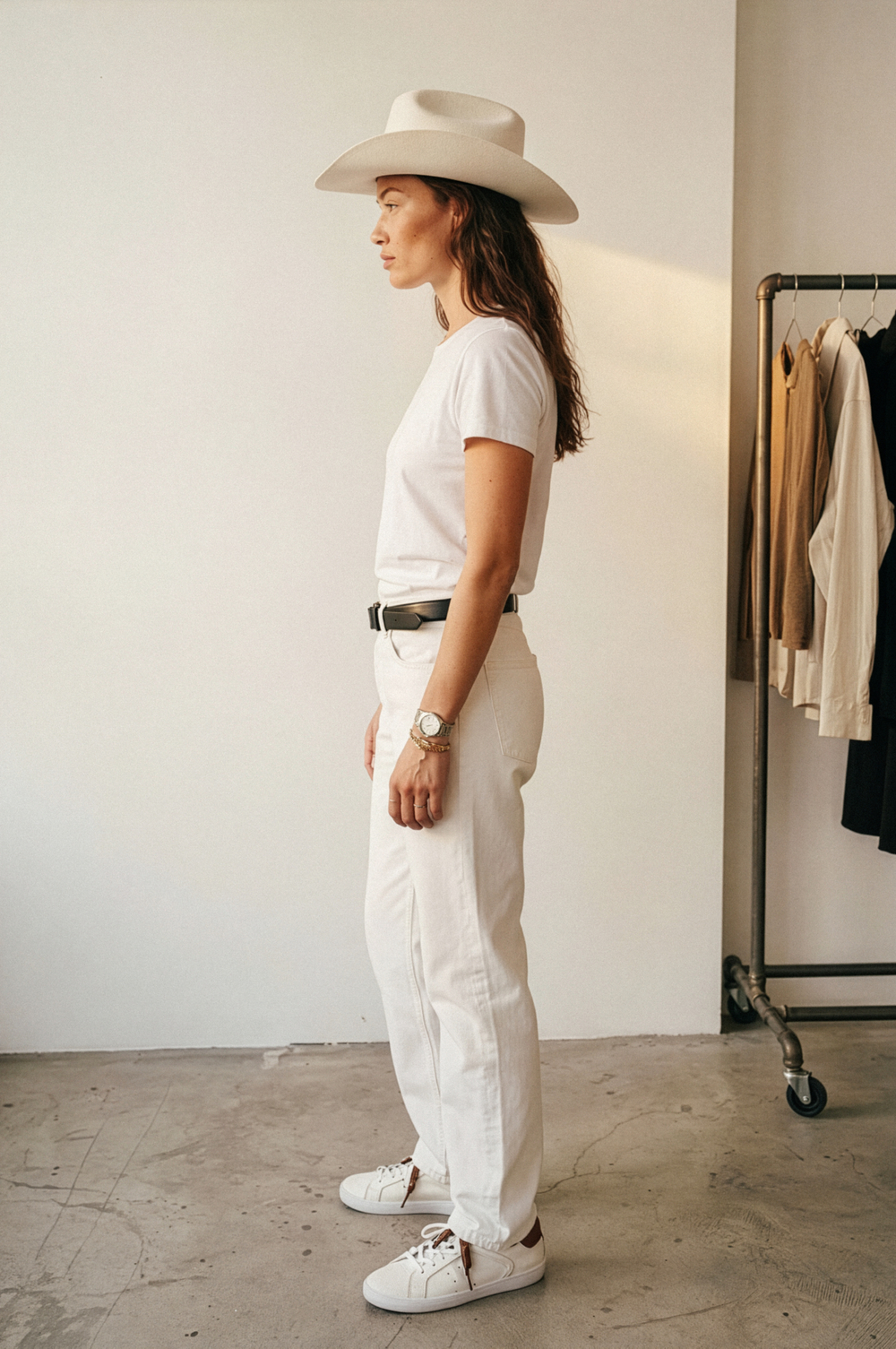 Шляпа Ковбойская, молочная