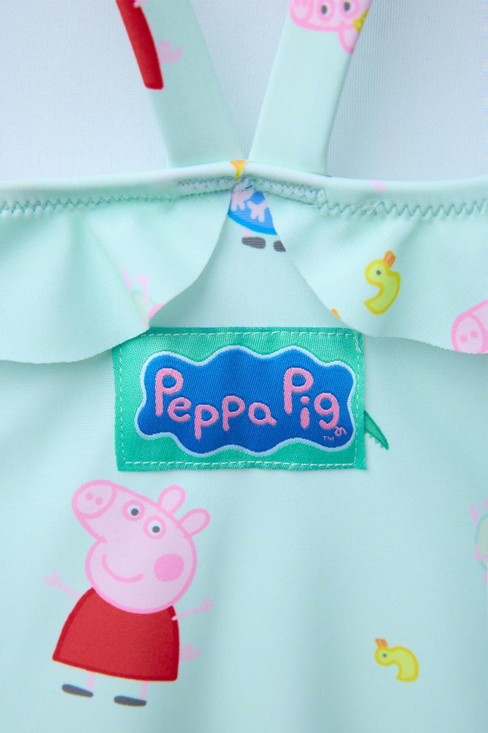 ZARA КУПАЛЬНИК PEPPA PIG ™, ЦВЕТ МОРСКОЙ ВОЛНЫ