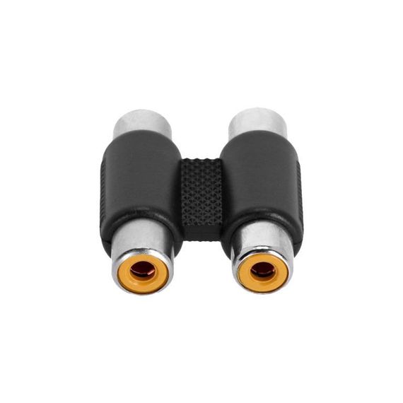 Adam Hall K4ATRF2RF2 - адаптер 2 x RCA (F) - 2 x RCA (F)