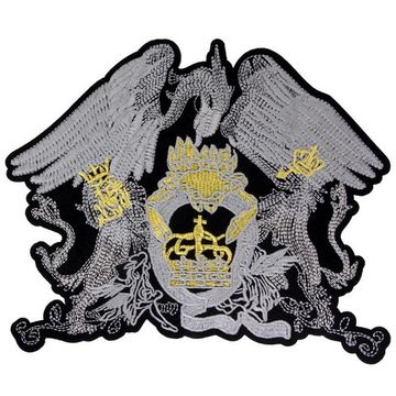 Нашивка спиновая Queen герб (546)