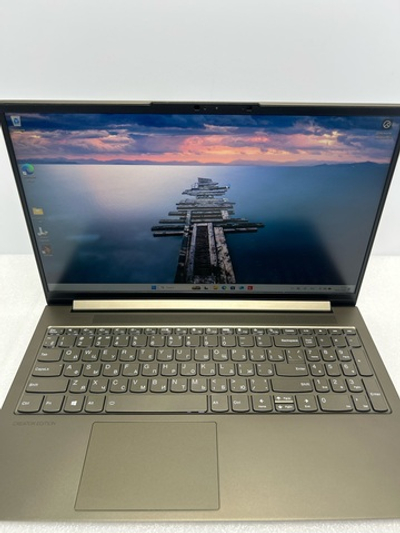 Ноутбук Lenovo Yoga Creator 7 15IMH05 (82DS0029RU) 15.6 " /HexaCore Intel Core i7-10750H/GeForce GTX 1650 /RAM 16 GB/SSD 1 TB/NVIDIA GeForce GTX 1650 4G/1920x1080/IPS/Windows 11/Подсветка кл-ры: LED/Зеленый/. Состояние: Уценка/ царапины на матрице/нет резинок на поддоне/с1
