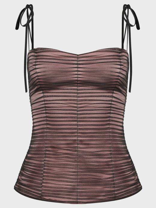 Корсетный топ NUDE