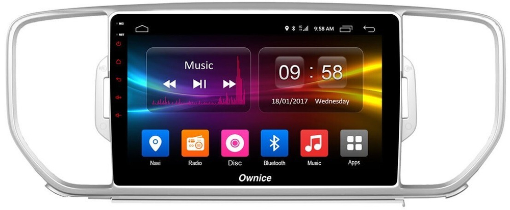 Магнитола для KIA Sportage 2016-2018 - Carmedia OL-9733 IPS, Android 10, 8 ядер (TS18), 4G SIM-слот