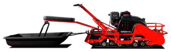 Мотобуксировщик ТОФАЛАР 500 Long с модулем Тягач