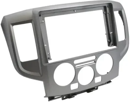 Магнитола для Nissan NV200 2009+ (рамка серебро) - FarCar GX9-9677 монитор 9.5" 2K QLED на Android 14, TS20, 6+128Гб, CarPlay, 4G SIM-слот