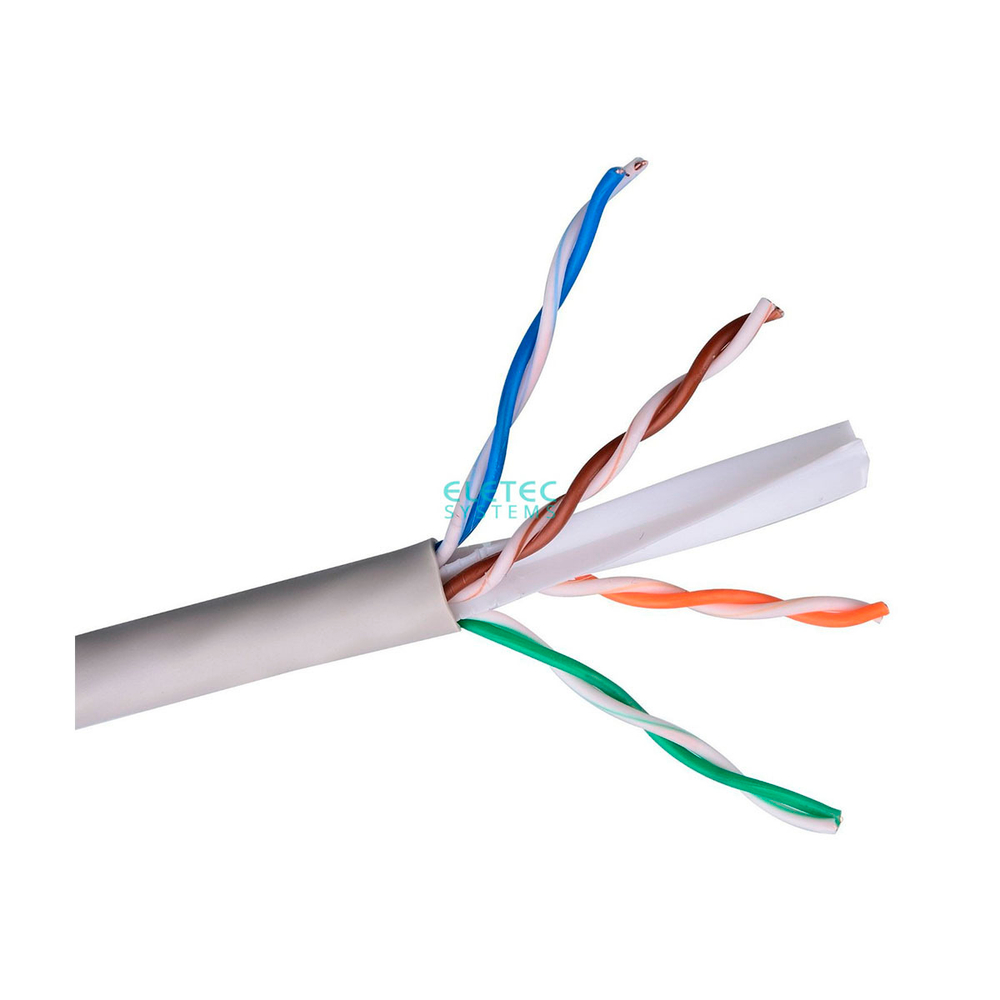06-910 UTP кат.6, 4 пары, 0,51 кабель витая пара Eletec