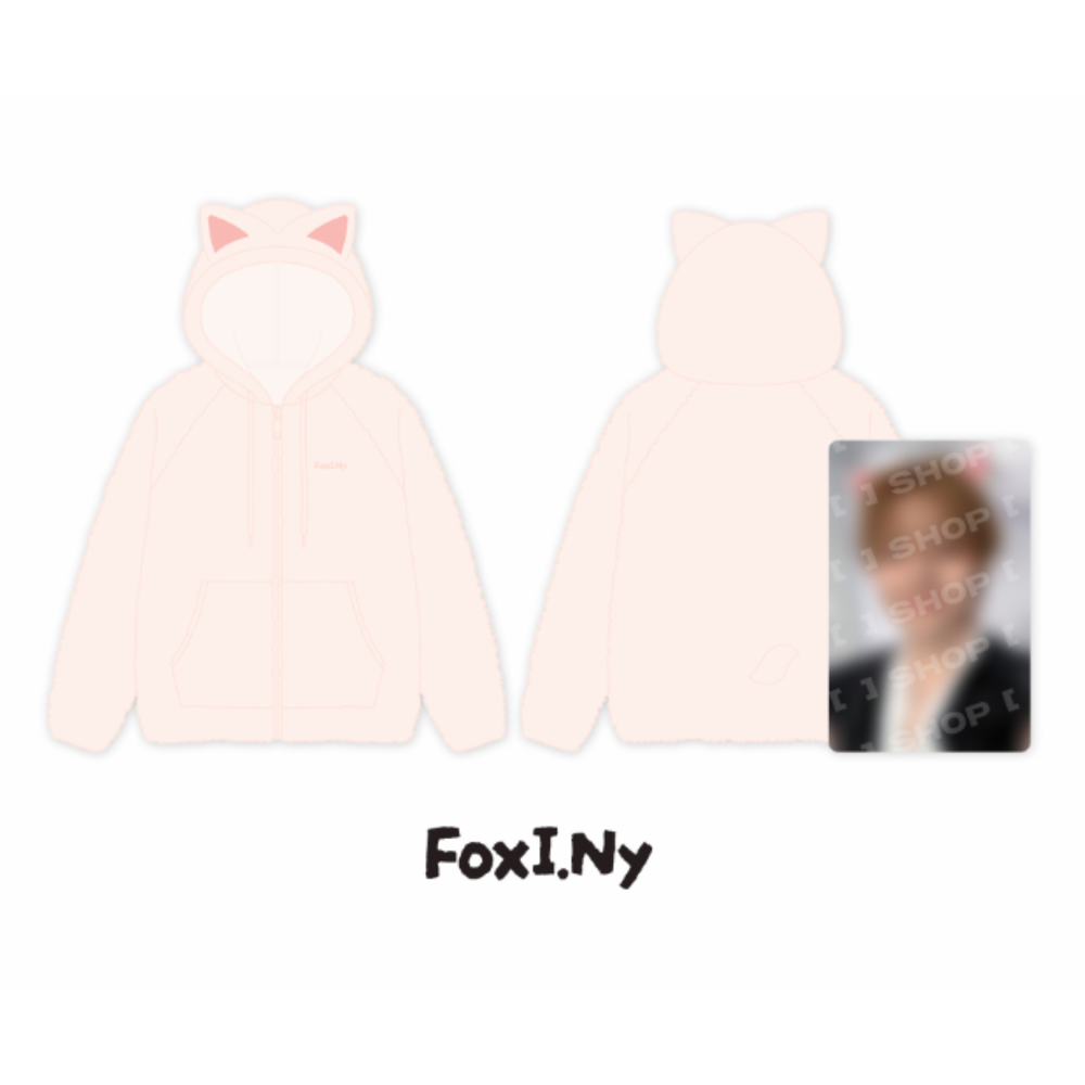 Флисовое худи SKZOO FLEECE HOOD ZIP-UP - RUN IT