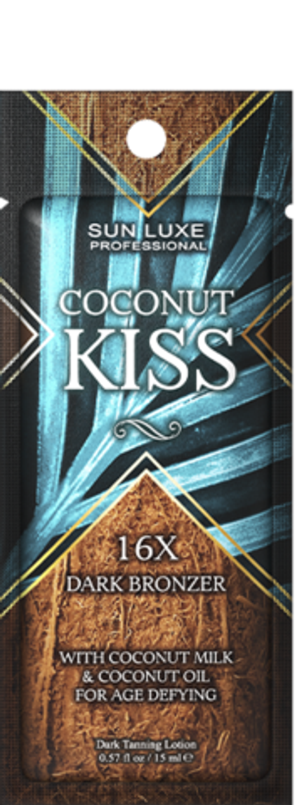 Крем д/загара Coconut Kiss саше 15мл(лицо/тело д/вс т.кожи)