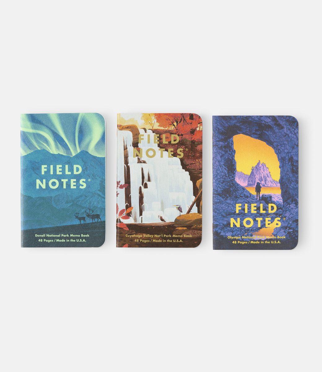 Field Notes National Parks ­Series E — набор блокнотов