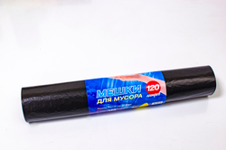 Мешки мусорные в рулонах 120 л 70х110 см 30 мкм (20/300шт)