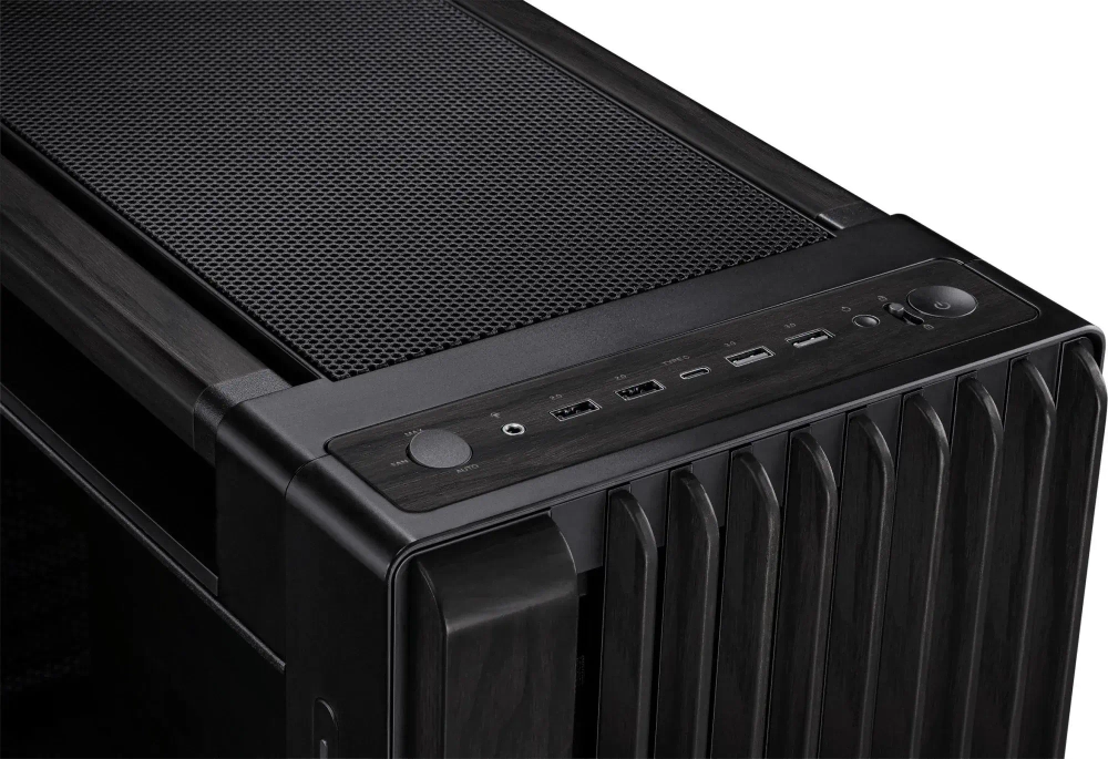 Корпус ASUS PROART PA602 WOOD METAL PWM BLACK EATX/ATX/mATX/mITX/DTX/mDTX 90DC00J0-B09020