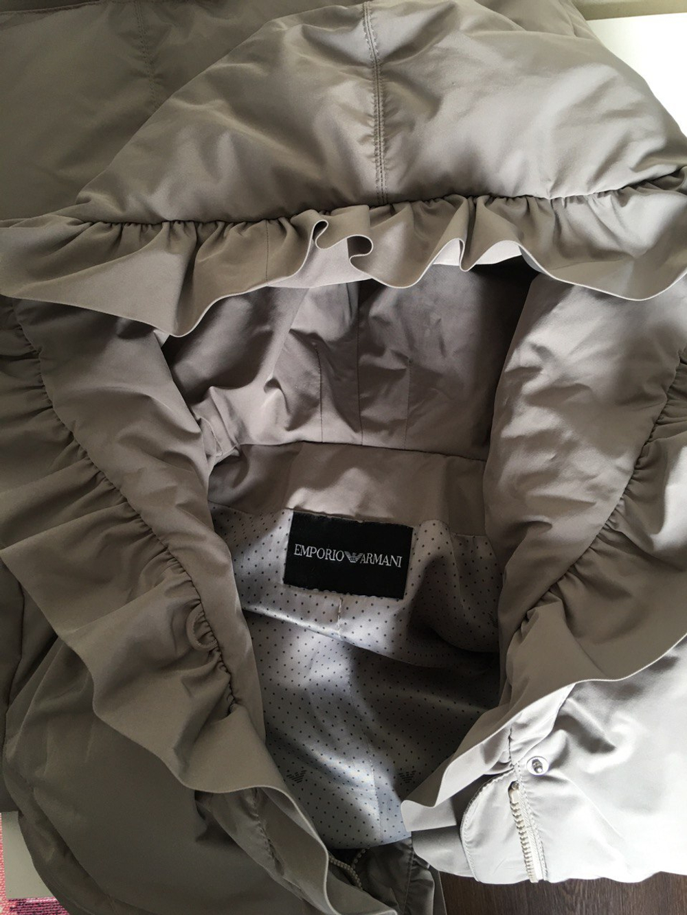 Пуховик Armani