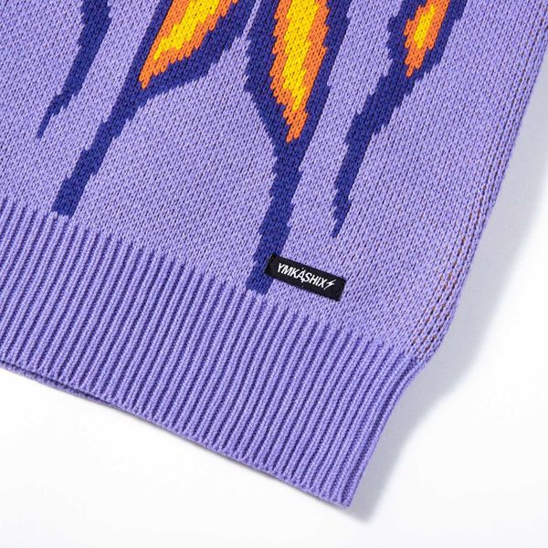 Жилет вязаный YMKASHIX Hellcome Фиолетовый - фото 7