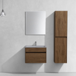 База под раковину Chiara 600 подвесная, 1 выкатной ящик soft-close, T.Oak, , шт