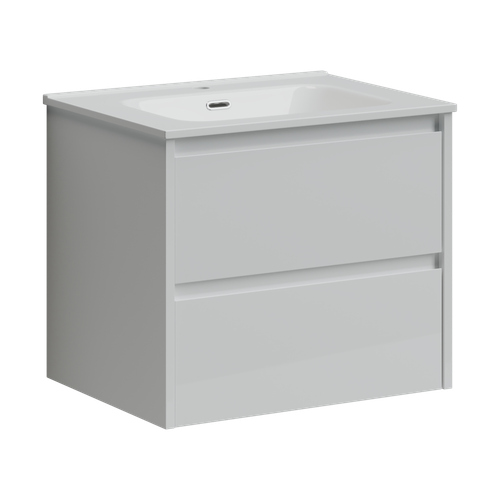 Тумба с раковиной Sancos Libra, 59 см., эмаль белый, LB60W