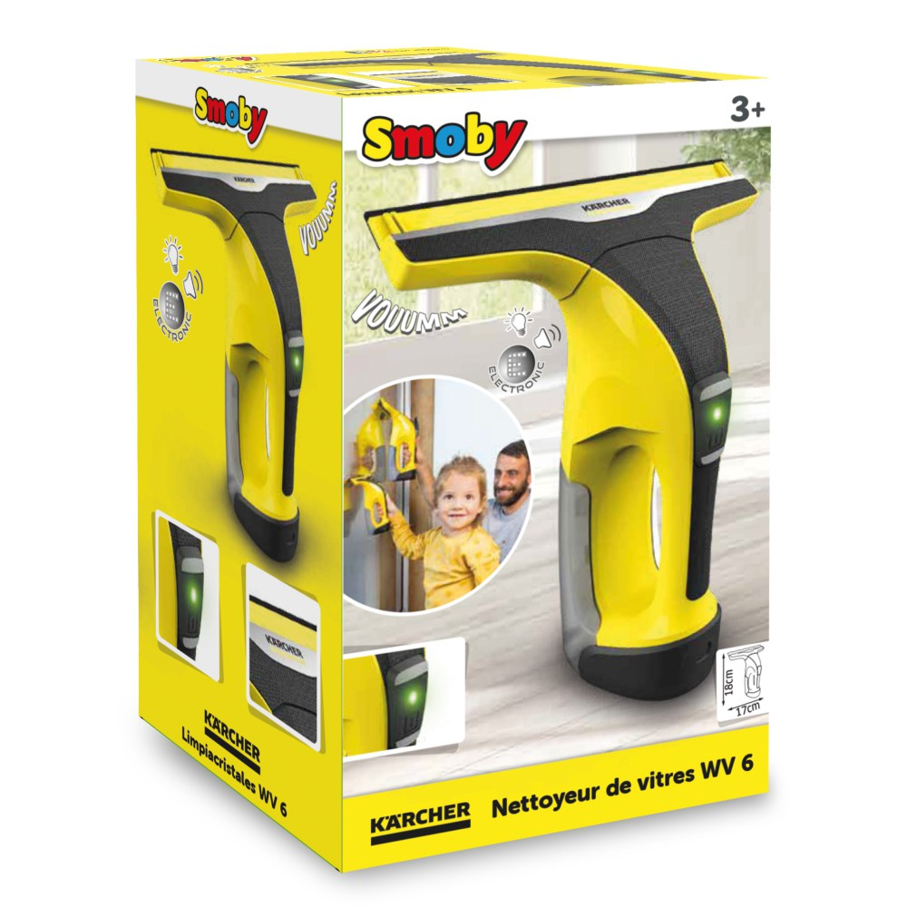 Игрушечная мойка для окон Smoby Karcher 360900 для сюжетной игры для детей от 3 лет — фото 1
