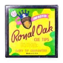 Коробка наклеек для кия "Royal Oak"13 мм (50 шт)