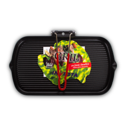 Сковорода гриль 38см Invicta Noir mat