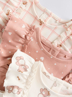 Песочник для малышей Next AA6-650, 3 шт., Светло-бежевый, Розовый