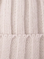 Шапка зимняя для девочки с помпоном и снуд