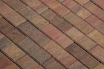 Тротуарная плитка ВАН, форма Брусчатка, h=40мм