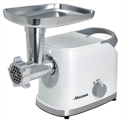 Мясорубка электрическая 3000 Вт, 3 кг/мин АКСИНЬЯ КС-2004 белая