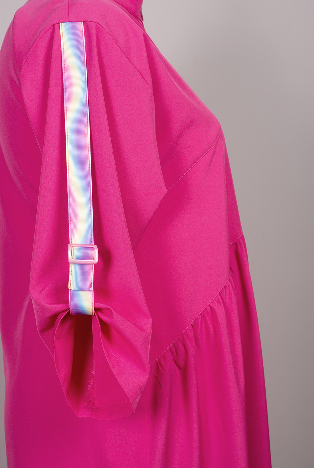 Летнее платье 3226АП, фуксия #86Ф053226АП