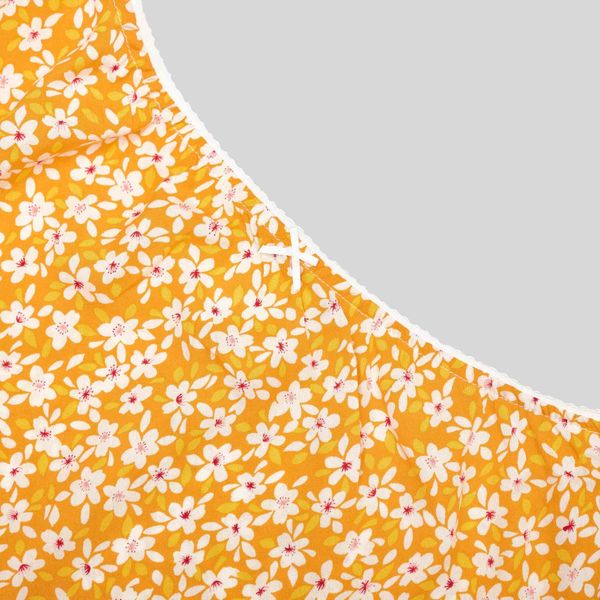 Юбка Midi Lolita Orange Flower - фото 7