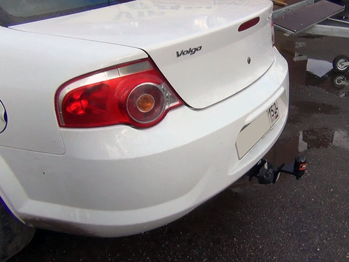 Фаркоп Avtos на Волга SIBER. Под квадрат 50х50, (паспорт и сертификат в комплекте)(без электрики)GAZ-11