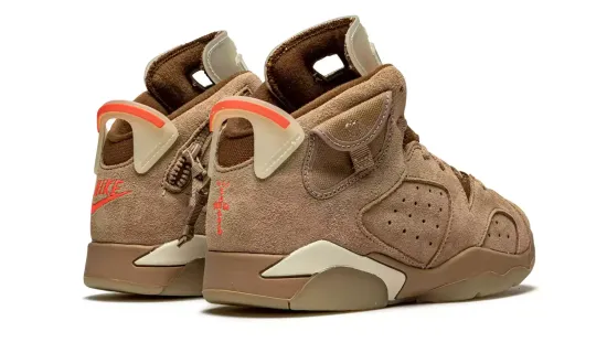 Кроссовки Nike Air Jordan 6 "Travis Scott - British Khaki"