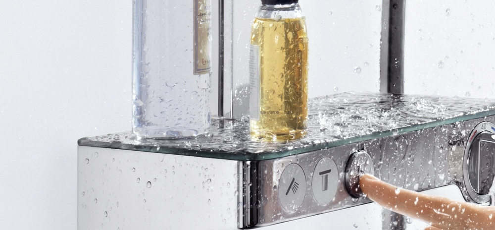 Душевая система Hansgrohe Raindance Select Push 300 3jet Showerpipe хром 27127000