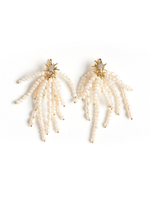 Серьги "Bunches" из жемчуга Gold