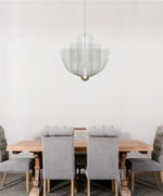Pendant design lamp  Meshmatics by Moooi D60 (Silver)
