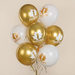 Шар 1 Сентября! Белый/Золото