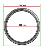 кованый элемент кольцо D 380