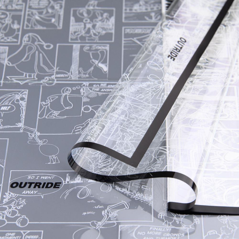 ЛИСТ "Комикс" 58*58/10шт БЕЛЫЙ