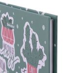 Дневник 5-11 класс 48 л., твердый, BRAUBERG, блестки, с подсказом, "Кактусы", 106420