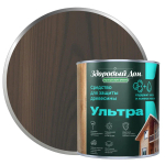 ЗДОРОВЫЙ ДОМ УЛЬТРА деревозащитное средство Орех 0,8л (LAKRA)
