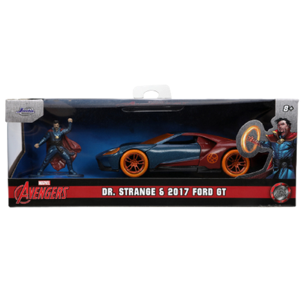 Набор Машинка с Фигуркой Доктор Стрэндж HWR 2017 Ford GT