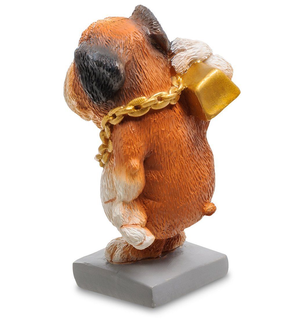 RV-915 Статуэтка Собака Бульдог «Желаю золотых наград» (W.Stratford)