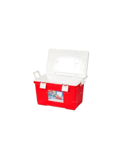 Термобокс IRIS Cooler Box CL-45, 45 литров, красный/белый