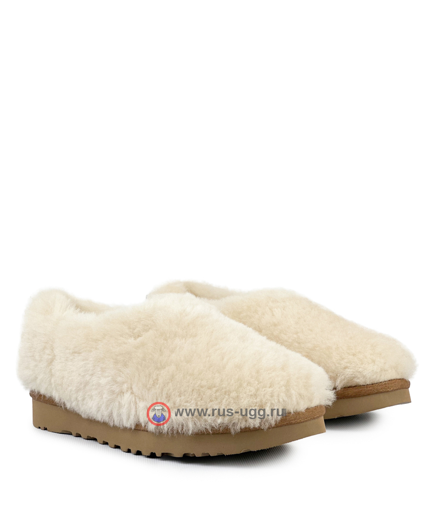 HAILEY FLUFF SLIPPERS Natural