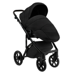 Коляска 2 в 1 Roan Bass Next 2.0, Caviar Black