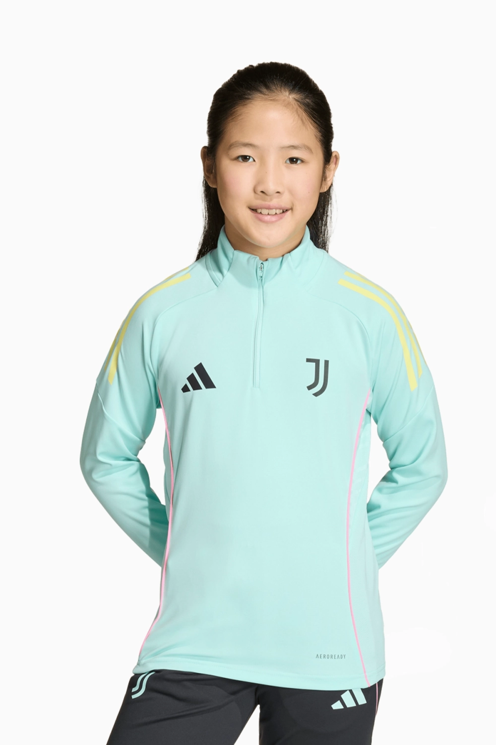 Кофта adidas Juventus FC 25/26 Competition Training Junior - бирюзовый