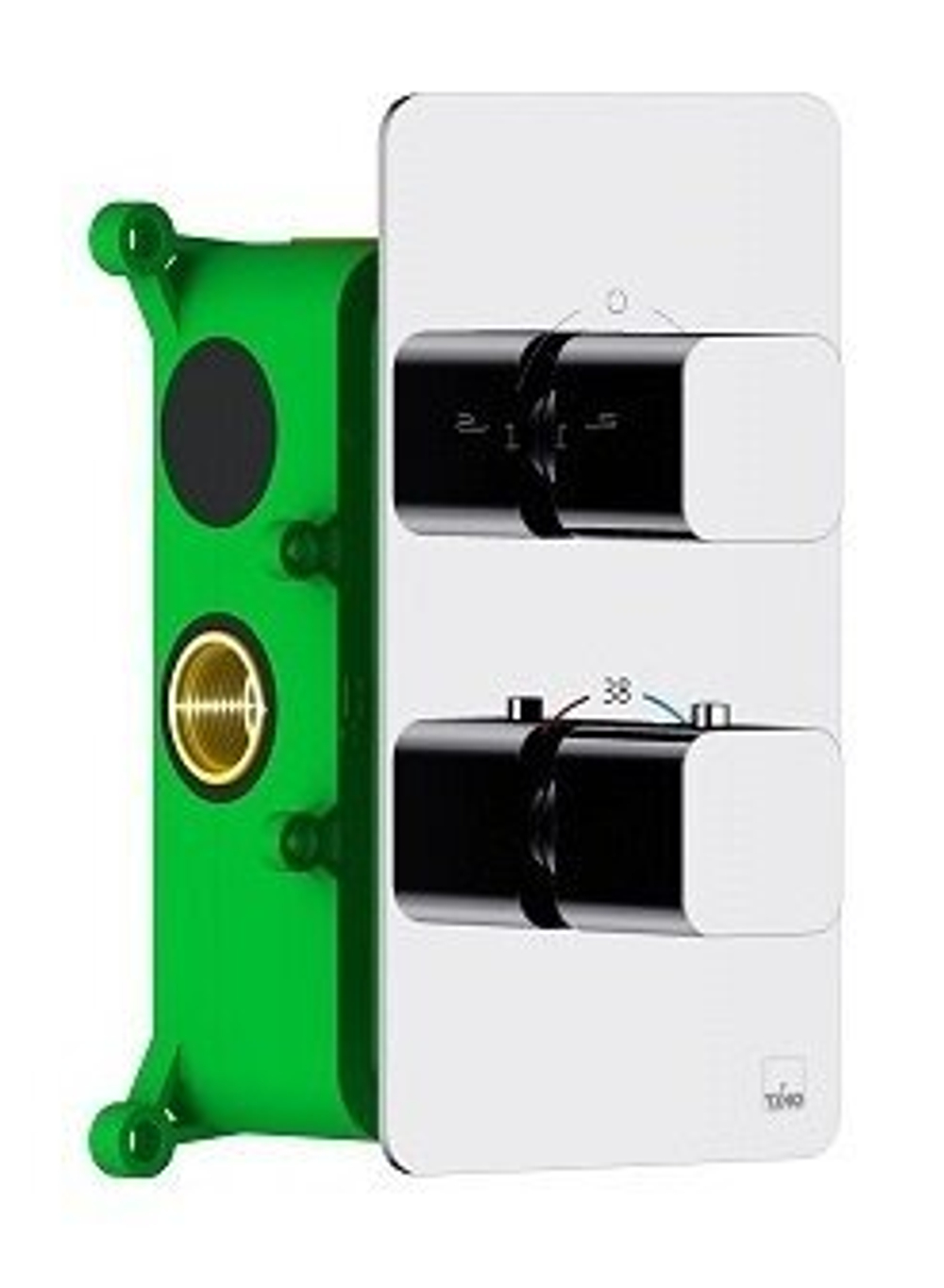 Душевой комплект Timo Petruma SX-5059/00SM chrome, 2-х режимная, с термостатом, хром