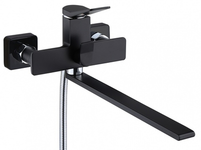 22099-C Смеситель для ванны (ЧЕРНЫЙ) латун HANSEN  (10/1шт)