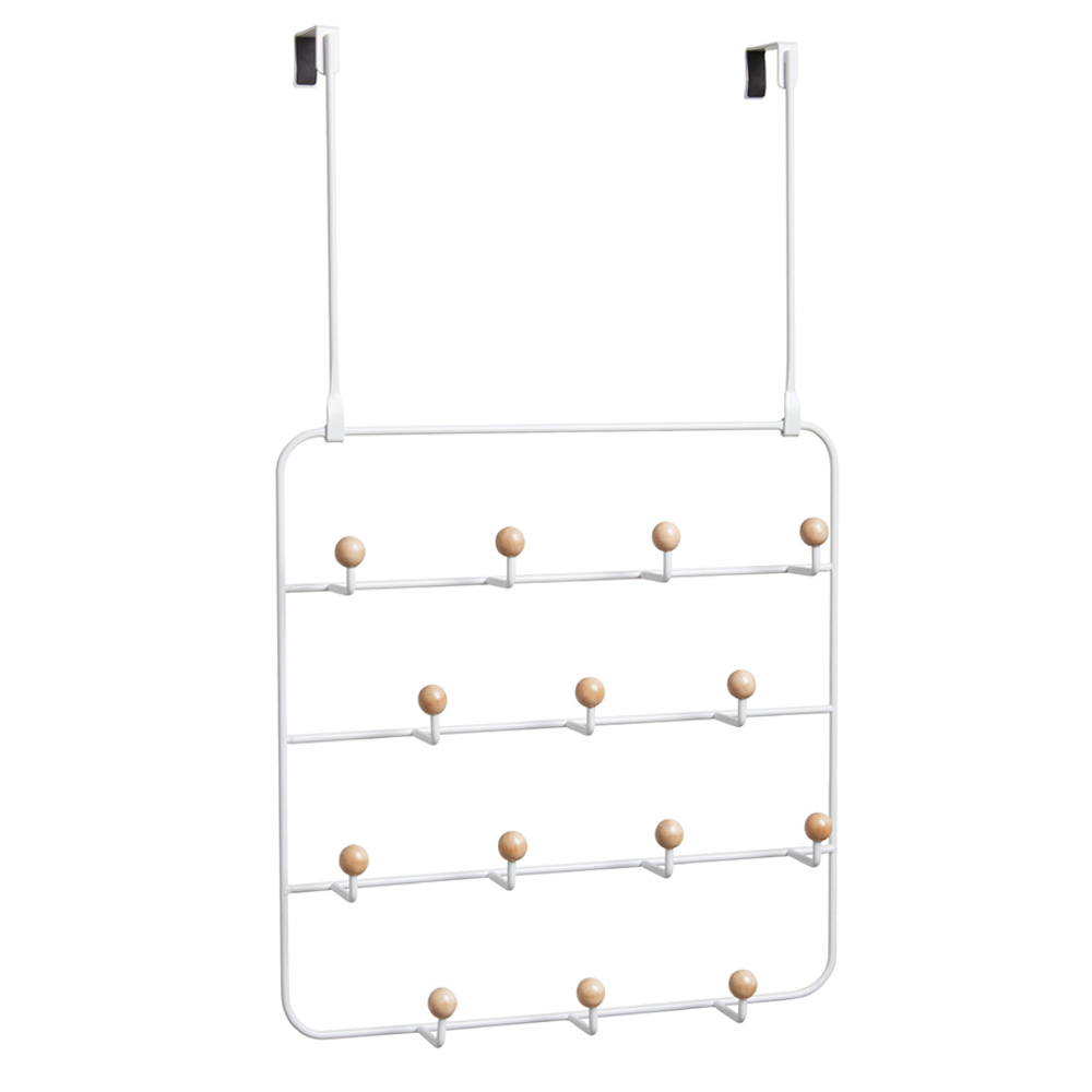 Органайзер для аксессуаров Estique с надверными креплениями белый