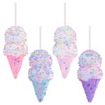 Украшение ёлочное (1 шт.), "Сладости", 8 см, ассорти 25 дизайнов, ЗОЛОТАЯ СКАЗКА, 592581